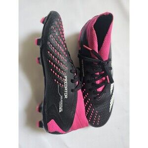 Adidas Men's Predator Accuracy.2 FG Soccer Cleats Black Pink Size 6